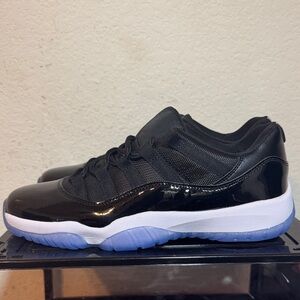 Jordan 11 space jam low Black Men's Sneakers